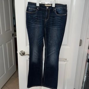 Size 30 Regular Maurice’s dark wash boot cut jeans